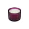 6oz. Ember Berry Scented Dark Purple Glass Candle